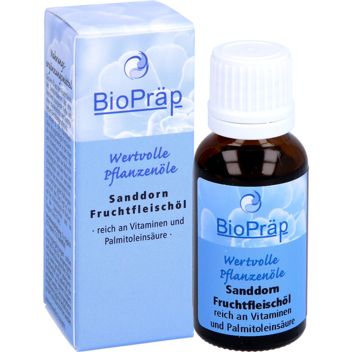 BioPräp Sanddorn Fruchtfleischöl, 20 ml Huile