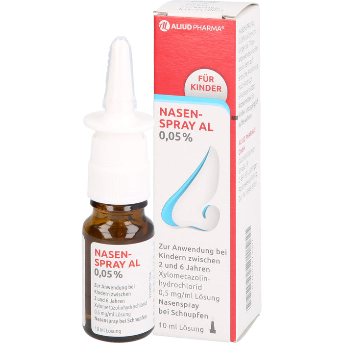 Nasenspray AL 0.05% für Kinder, 10 ml Lösung