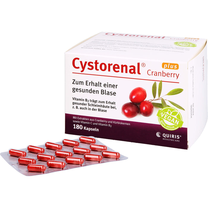 Cystorenal Cranberry plus, 180 St KAP