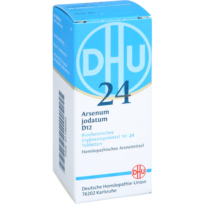 DHU Schüßler-Salz Nr. 24 Arsenum jodatum D12 Tabletten, 80 pcs. Tablets