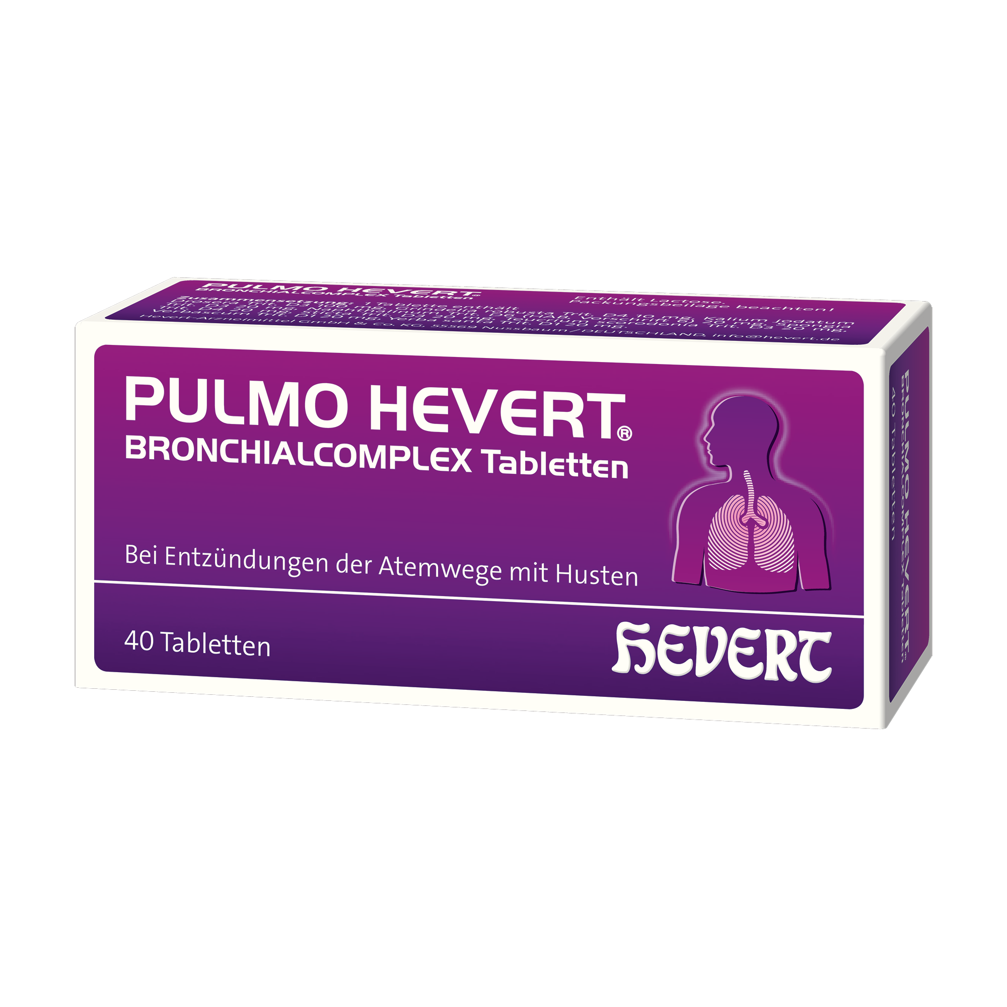 Pulmo Hevert Bronchialcomplex Tabletten, 40 St. Tabletten Hevert-Testen