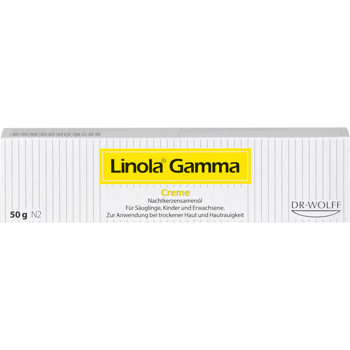 Linola Gamma Creme zur Anwendung bei trockener Haut und Hautrauigkeit, 50 g Crème