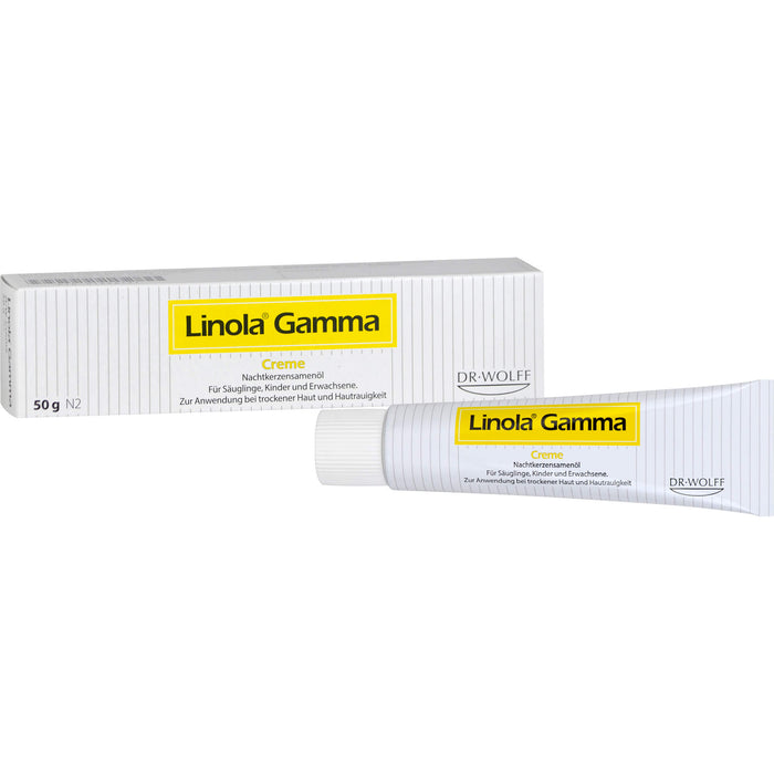 Linola Gamma Creme zur Anwendung bei trockener Haut und Hautrauigkeit, 50 g Cream