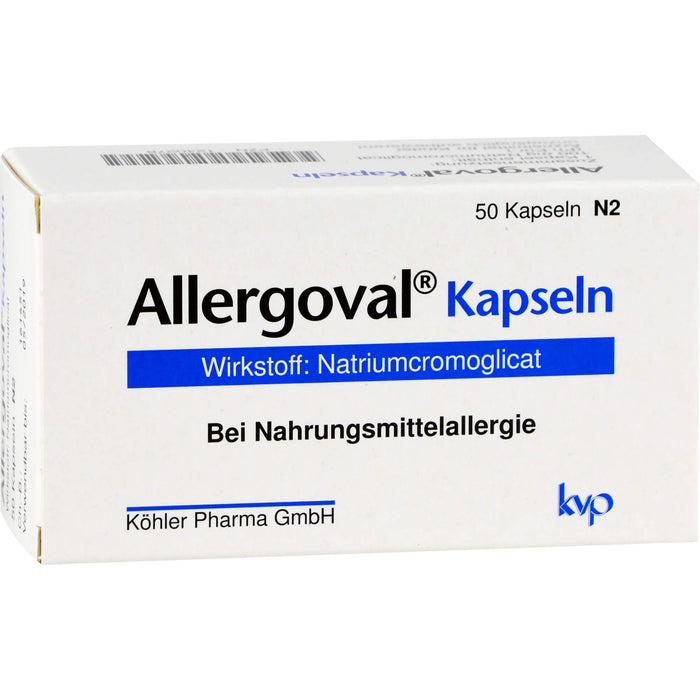 Allergoval Kapseln bei Nahrungsmittelallergie, 50 St. Kapseln