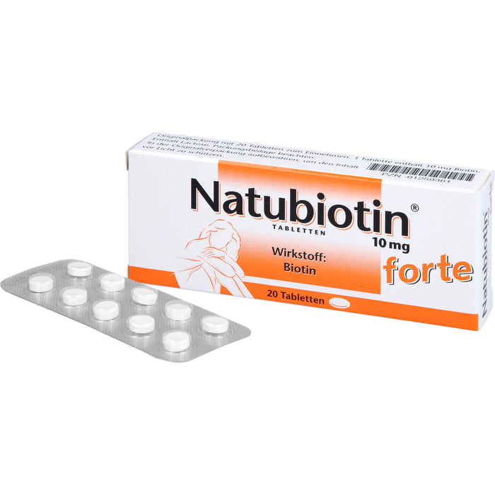 Natubiotin 10mg forte, 20 St TAB