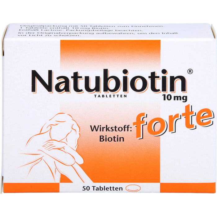 Natubiotin 10mg forte, 50 St TAB