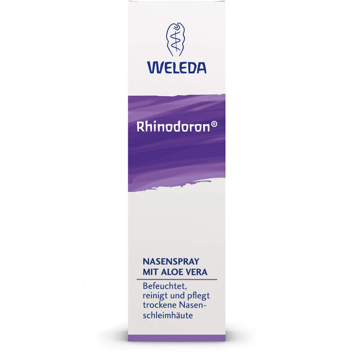 WELEDA Rhinodoron Nasenspray mit Aloe Vera, 20 ml Solution