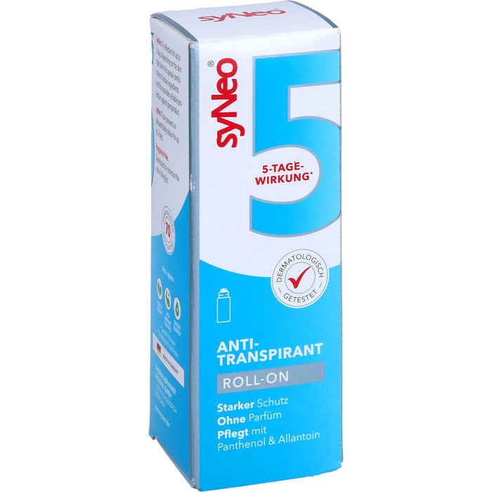 syNeo 5 Roll-on Antitranspirant mit 5-Tage-Wirkung, 50 ml Solution