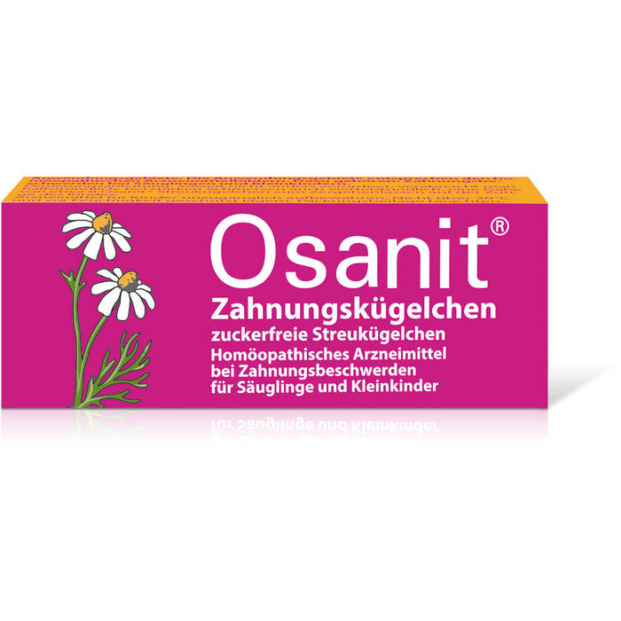 Osanit Zahnungskügelchen zuckerfrei, 7.5 g Globuli