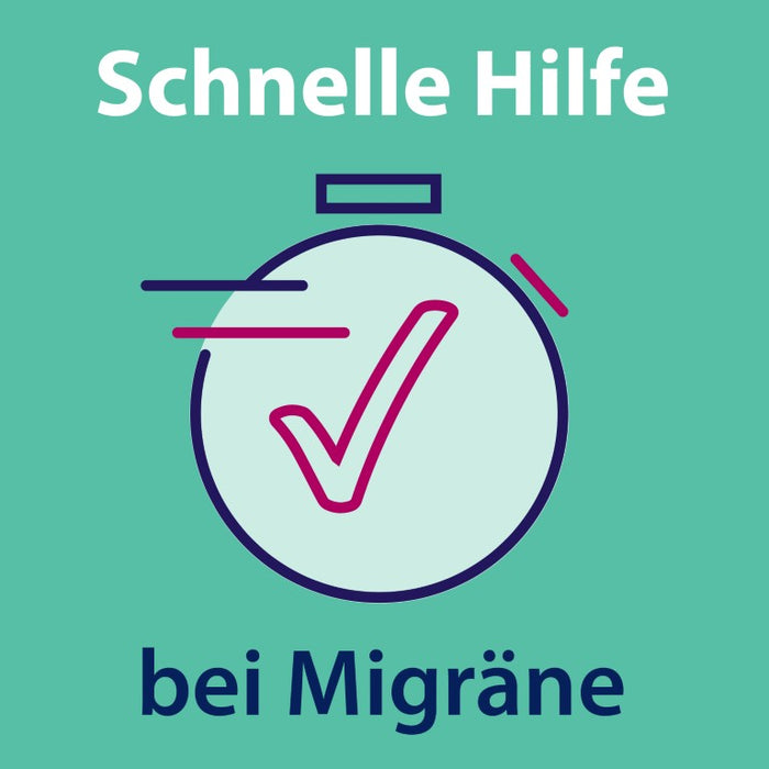 Dolormin Migräne Filmtabletten bei Migränekopfschmerzen, 10 St. Tabletten