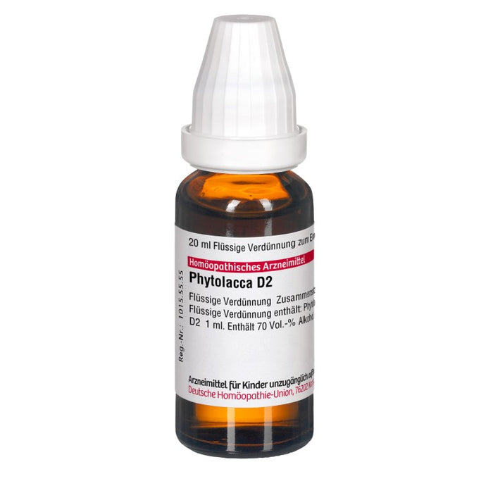 DHU Phytolacca D2 Dilution, 20 ml Lösung