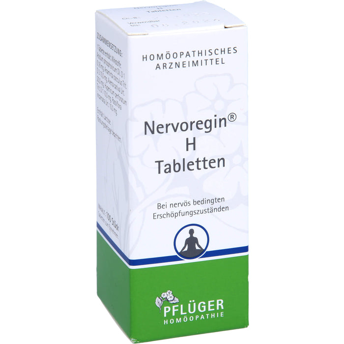 Nervoregin H Tabletten bei nervös bedingten Erschöpfungszuständen, 100 pcs. Tablets