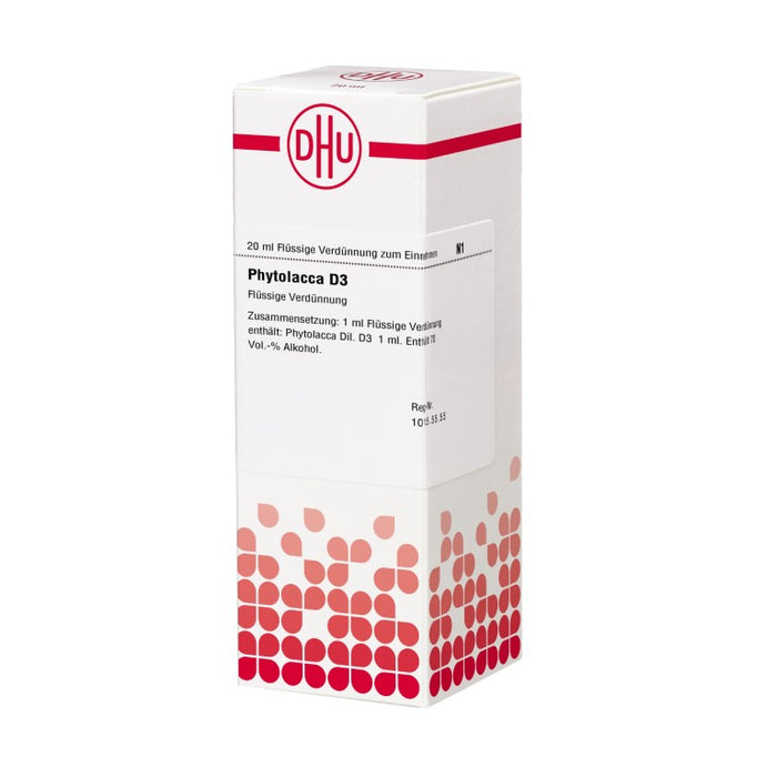 DHU Phytolacca D3 Dilution, 20 ml Lösung