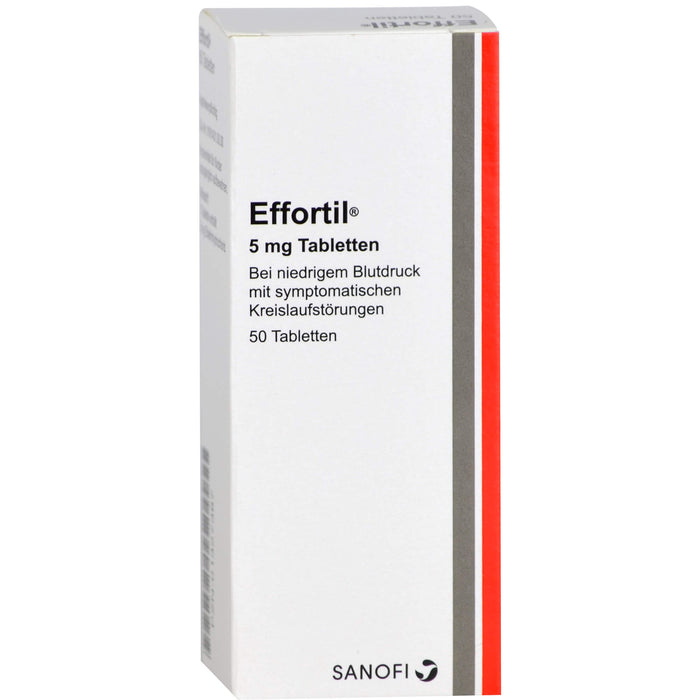 Effortil Tabletten bei niedrigem Blutdruck, 50 St. Tabletten