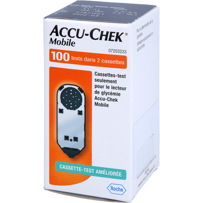 Accu-Check mobile Testkassette Reimport axicorp, 100 pcs. Test strips