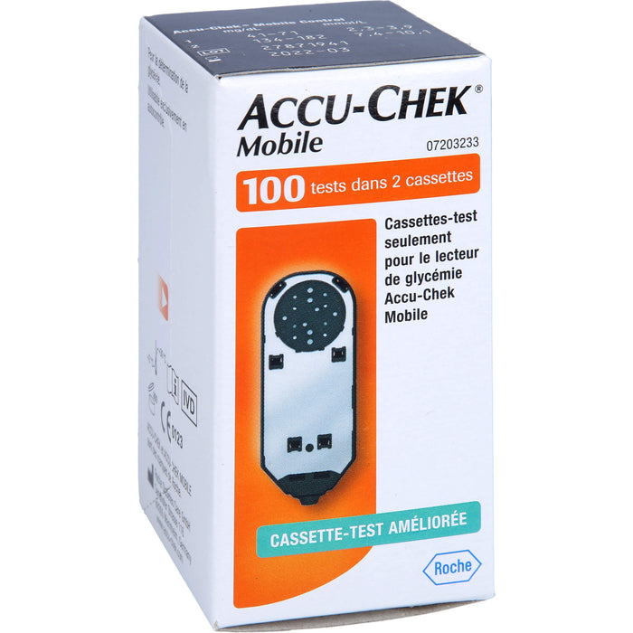 Accu-Check mobile Testkassette Reimport axicorp, 100 pcs. Test strips