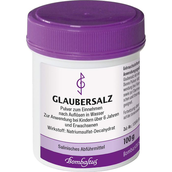 Bombastus Glaubersalz, 100 g Poudre