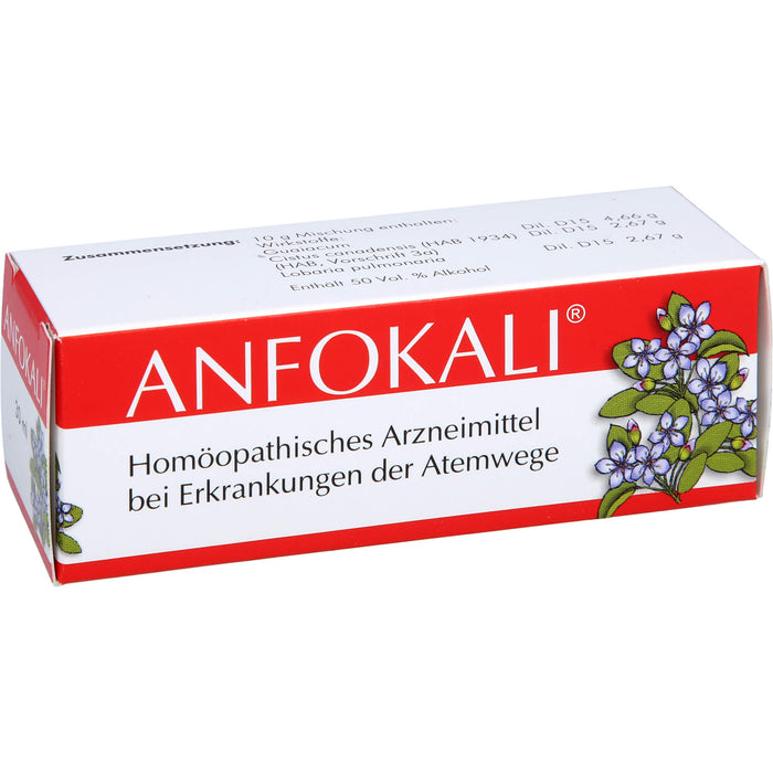 ANFOLKALI Tropfen bei Erkrankungen der Atemwege, 30 ml Lösung