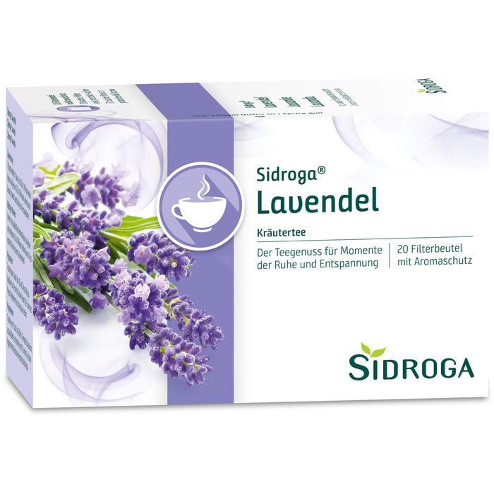 Sidroga Lavendel Arzneitee, 20 pc Sac filtrant