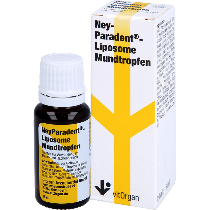 NeyParadent Liposome Mundtropfen, 15 ml Lösung