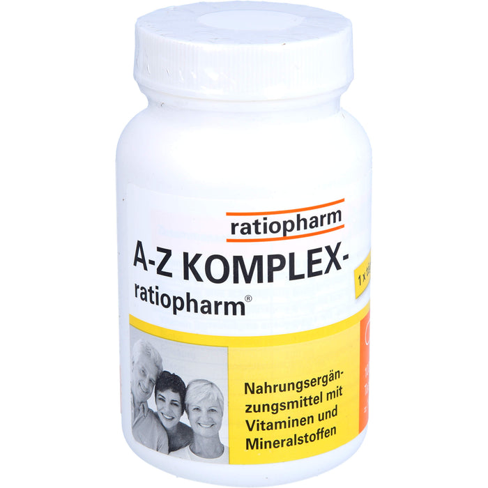 A-Z Komplex-ratiopharm Tabletten, 100 pc Tablettes