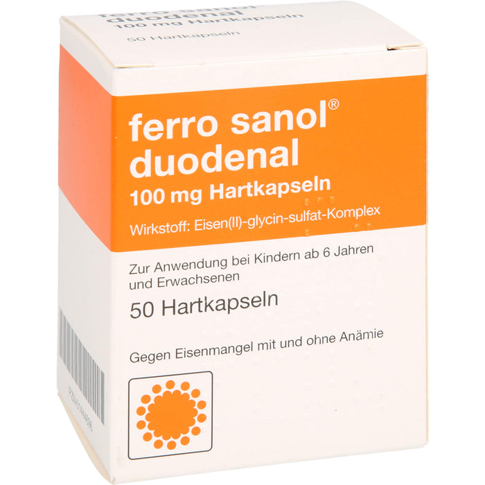 ferro sanol duodenal Kapseln gegen Eisenmangel, 50 pc Capsules