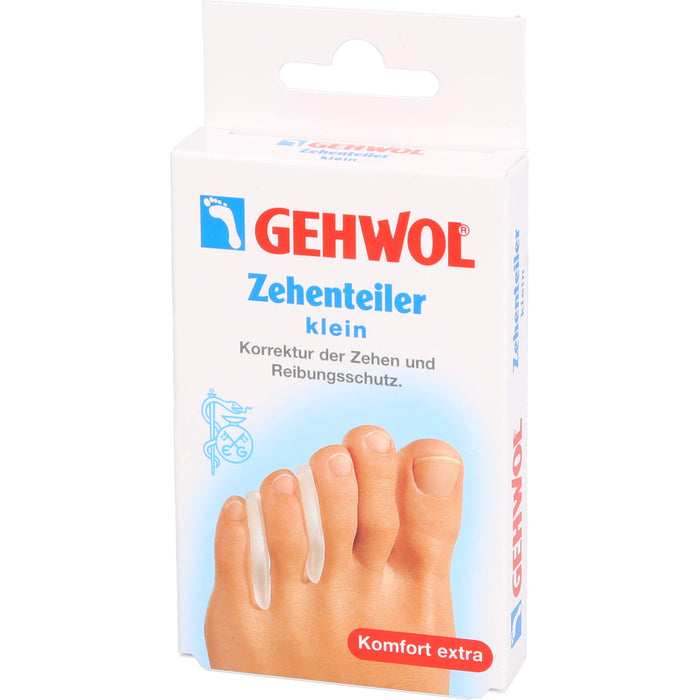 GEHWOL Polymer-Gel Zehenteiler klein, 3 pcs. Toe divider