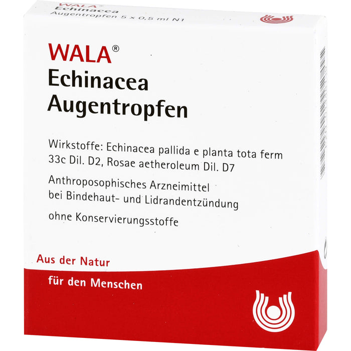 Echinacea Augentropfen Wala, 5 St. Einzeldosispipetten