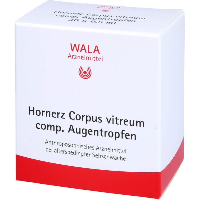 WALA Hornerz corpus vitreum comp. Augentropfen, 30 pcs. Solution