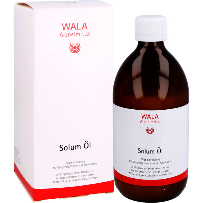 WALA Solum Öl Ölige Einreibung, 500 ml Oil