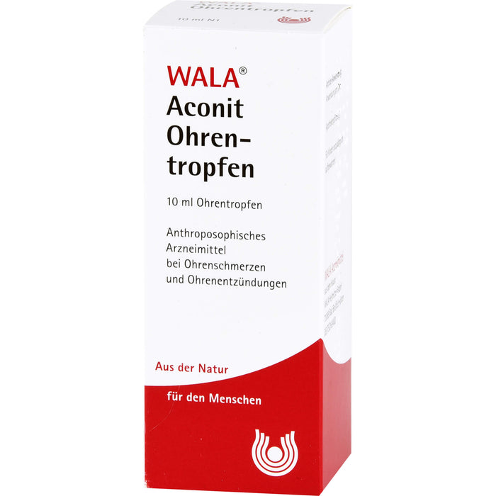 WALA Aconit Ohrentropfen, 10 ml Solution