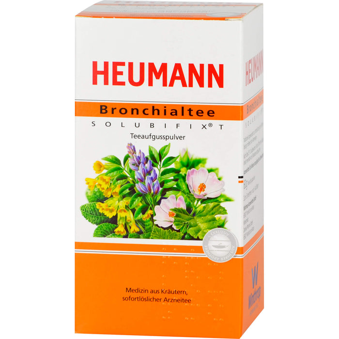 HEUMANN Bronchialtee Solubifix Teeaufgusspulver, 60 g Poudre