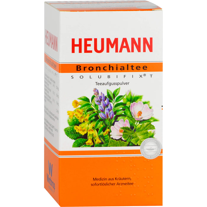 HEUMANN Bronchialtee Solubifix Teeaufgusspulver, 60 g Poudre