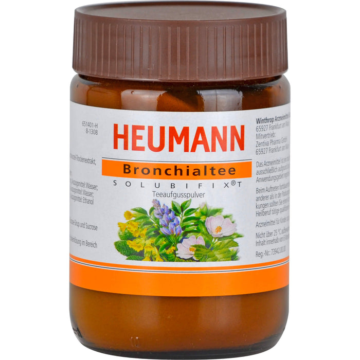 HEUMANN Bronchialtee Solubifix Teeaufgusspulver, 60 g Poudre