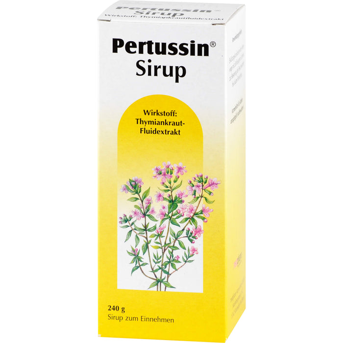 Pertussin Sirup bei Erkältungskrankheiten der Atemwege, 240 g Solution