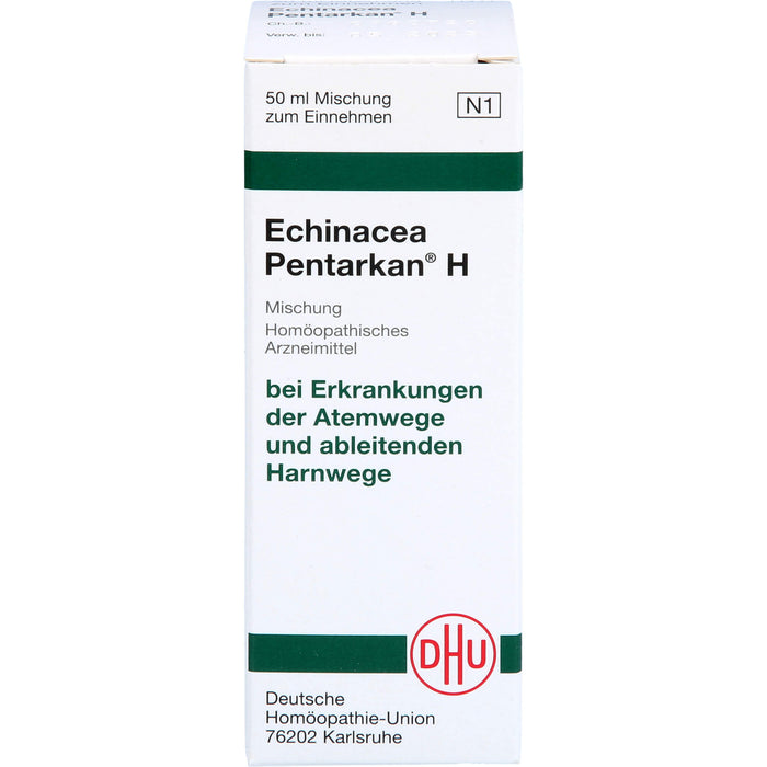 DHU Echinacea Pentarkan H Mischung bei Erkrankungen der Atemwege und ableitenden Harnwege, 50 ml Lösung