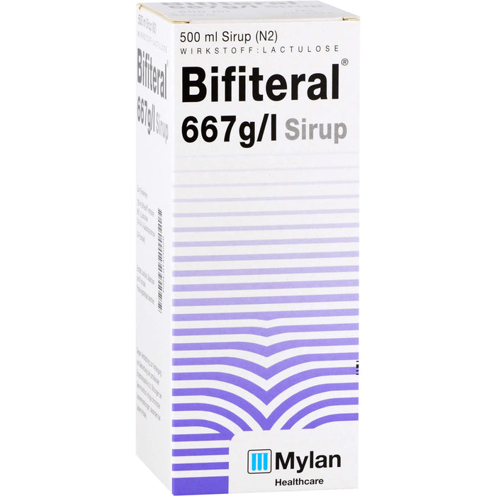 Bifiteral Sirup gegen Verstopfung, 500 ml Lösung