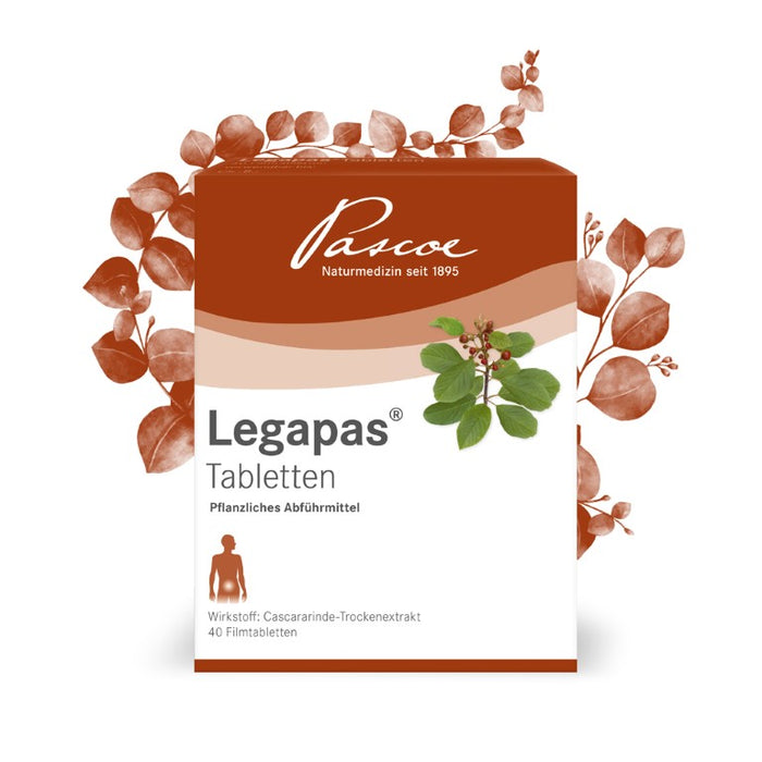 Legapas Tabletten bei Verstopfung, 40 pc Tablettes