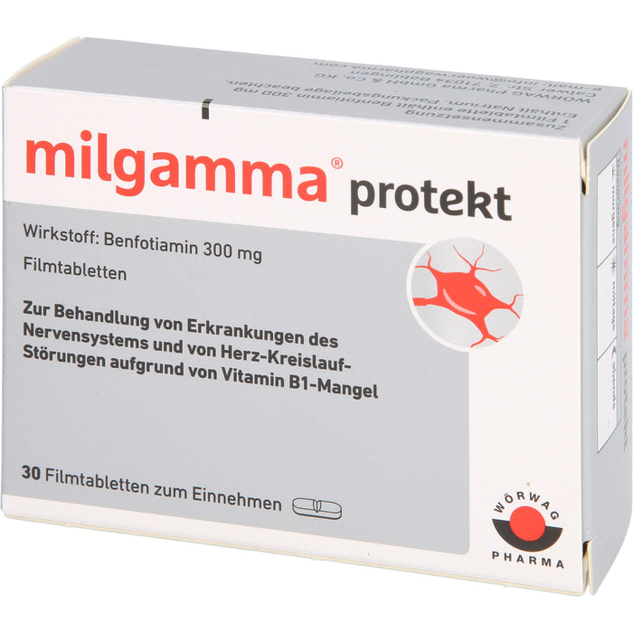 milgamma protekt Filmtabletten, 30 pc Tablettes