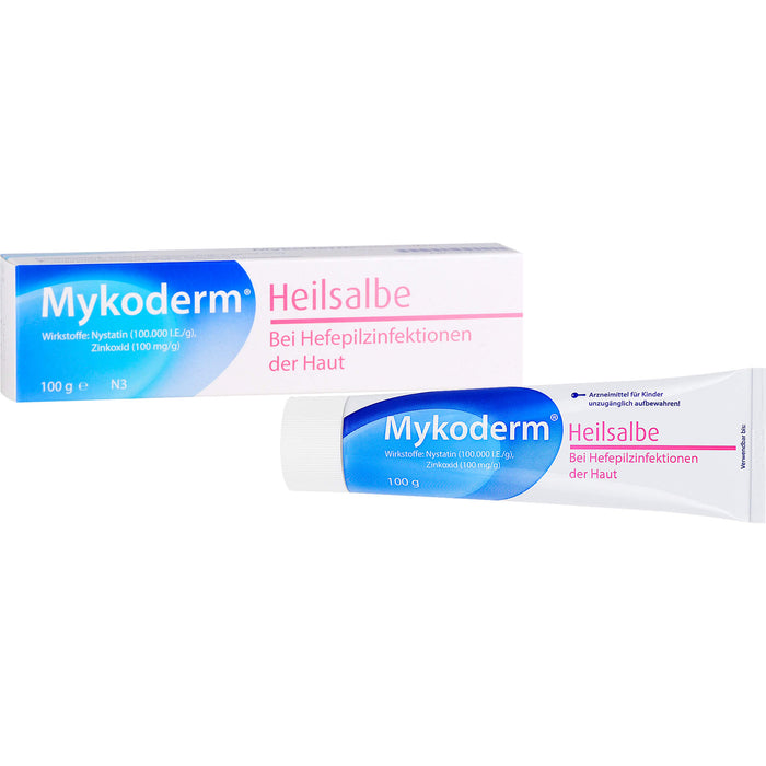 Mykoderm Heilsalbe bei Hefepilzinfektionen der Haut, 100 g Onguent