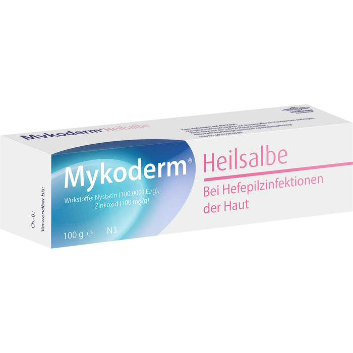 Mykoderm Heilsalbe bei Hefepilzinfektionen der Haut, 100 g Ointment