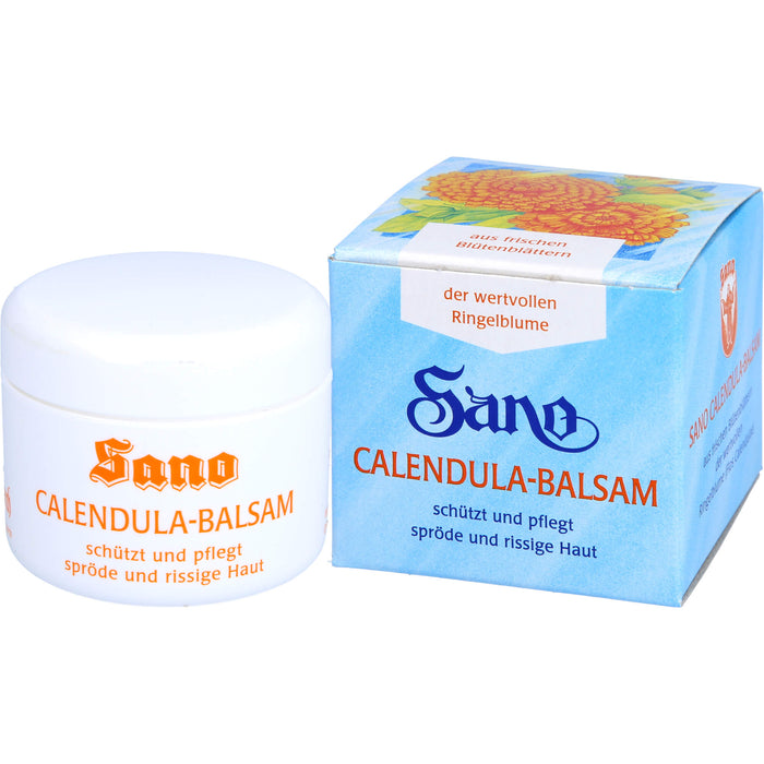 Sano Calendula Balsam für spröde und rissige Haut, 50 ml Crème