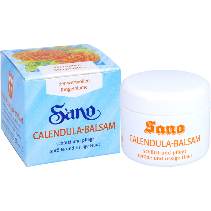 Sano Calendula Balsam für spröde und rissige Haut, 50 ml Crème