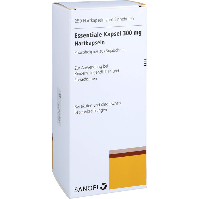 Essentiale Kapseln 300 mg bei akuten und chronischen Lebererkrankungen, 250 pc Capsules