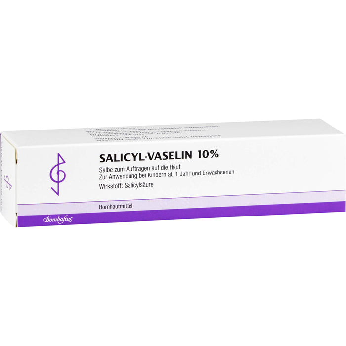 Bombastus Salicyl-Vaselin 10% Salbe, 100 ml Ointment