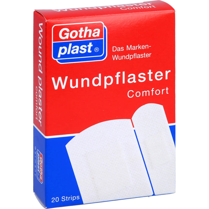 Gothaplast Wundpflaster Comfort Strips in 2 Größen, 20 pcs. Patch