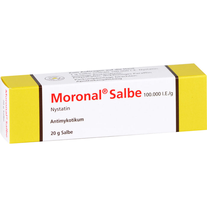 Moronal Salbe zur Behandlung von Pilzinfektionen, 20 g Onguent