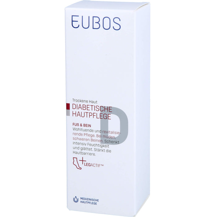 EUBOS Diabetische Hautpflege Fuß + Bein, 100 ml Cream