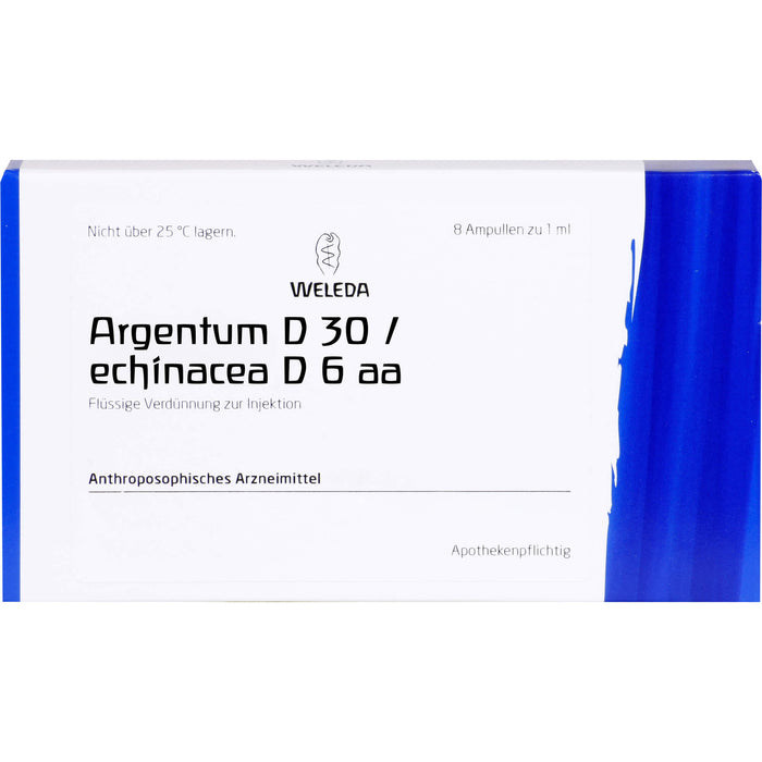 Argentum D30/Echinacea D6 Weleda Amp., 8 St AMP