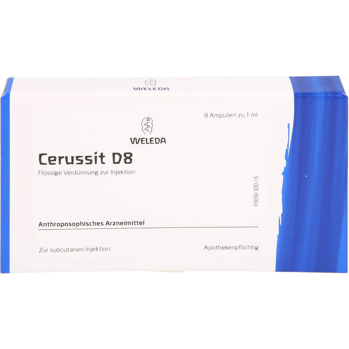 Cerussit D8 Weleda Amp., 8X1 ml AMP